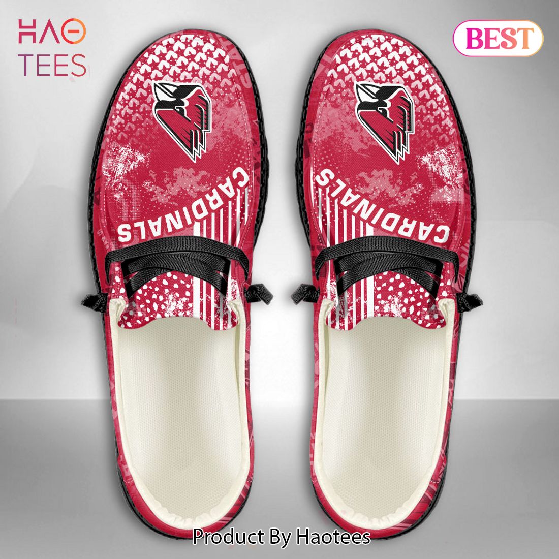 BEST NCAA Ball State Cardinals Custom Name Hey Dude Shoes