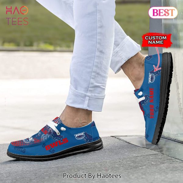 BEST NCAA Florida Atlantic Owls Custom Name Hey Dude Shoes