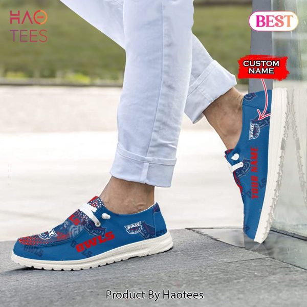 BEST NCAA Florida Atlantic Owls Custom Name Hey Dude Shoes