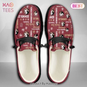 [BEST] NCAA Florida State Seminoles Custom Name Hey Dude Shoes