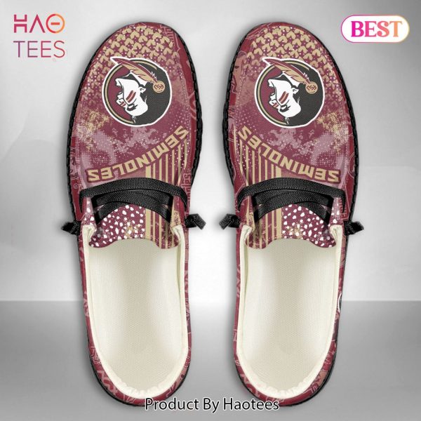 BEST NCAA Florida State Seminoles Custom Name Hey Dude Shoes Limited 2024