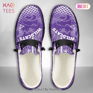 [BEST] NCAA Kansas State Wildcats Custom Name Hey Dude Shoes – TC61