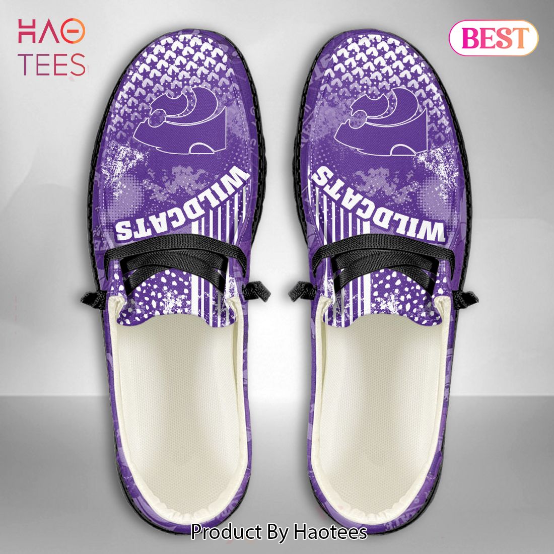 [BEST] NCAA Kansas State Wildcats Custom Name Hey Dude Shoes – TC61