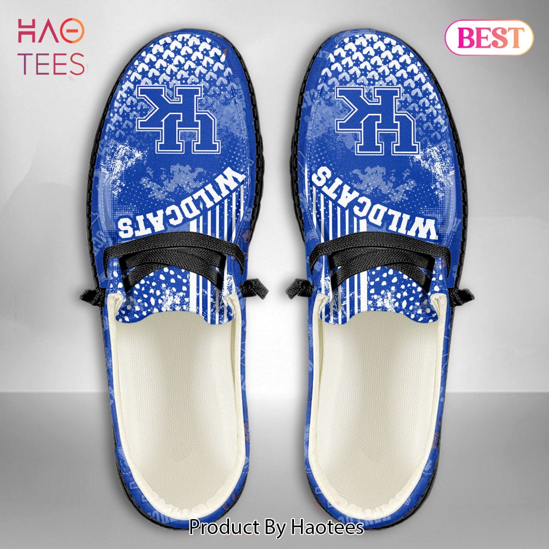 BEST NCAA Kentucky Wildcats Custom Name Hey Dude Shoes Limited 2024