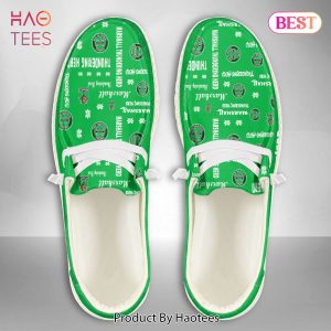 [BEST] NCAA Marshall Thundering Herd Custom Name Hey Dude Shoes