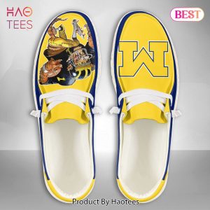 [BEST] NCAA Michigan Wolverines – Custom Name Hey Dude Shoes