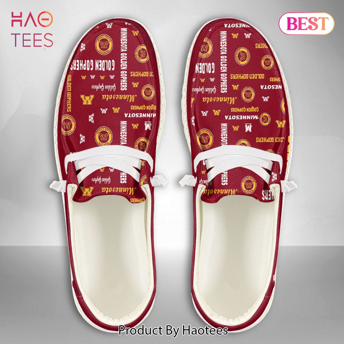 BEST NCAA Minnesota Golden Gophers Custom Name Hey Dude Shoes BEST NCAA Minnesota Golden Gophers Custom Name Hey Dude Shoes