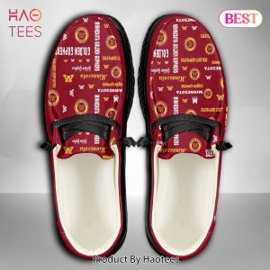 BEST NCAA Minnesota Golden Gophers Custom Name Hey Dude Shoes