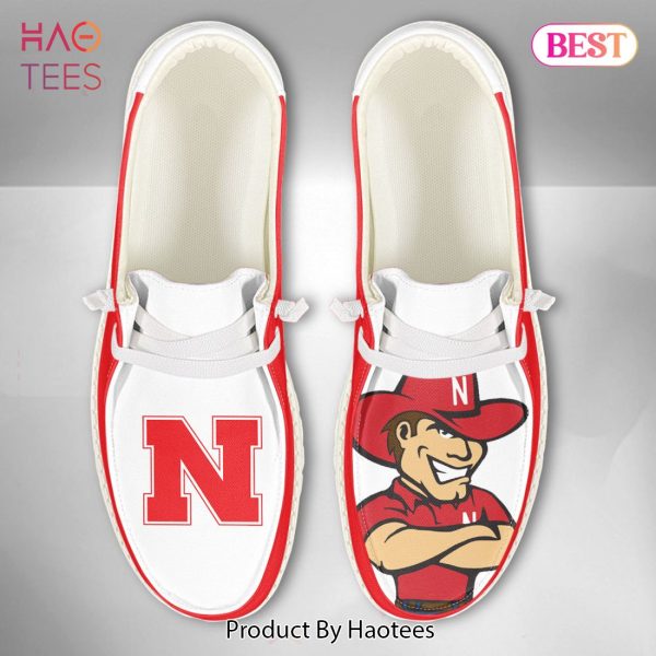 BEST NCAA Nebraska Cornhuskers – Custom Name Hey Dude Shoes
