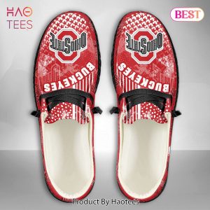 BEST NCAA Ohio State Buckeyes Custom Name Hey Dude Shoes Luxury Brand