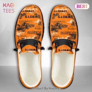 [BEST] NCAA Oklahoma State Cowboys Custom Name Hey Dude Shoes