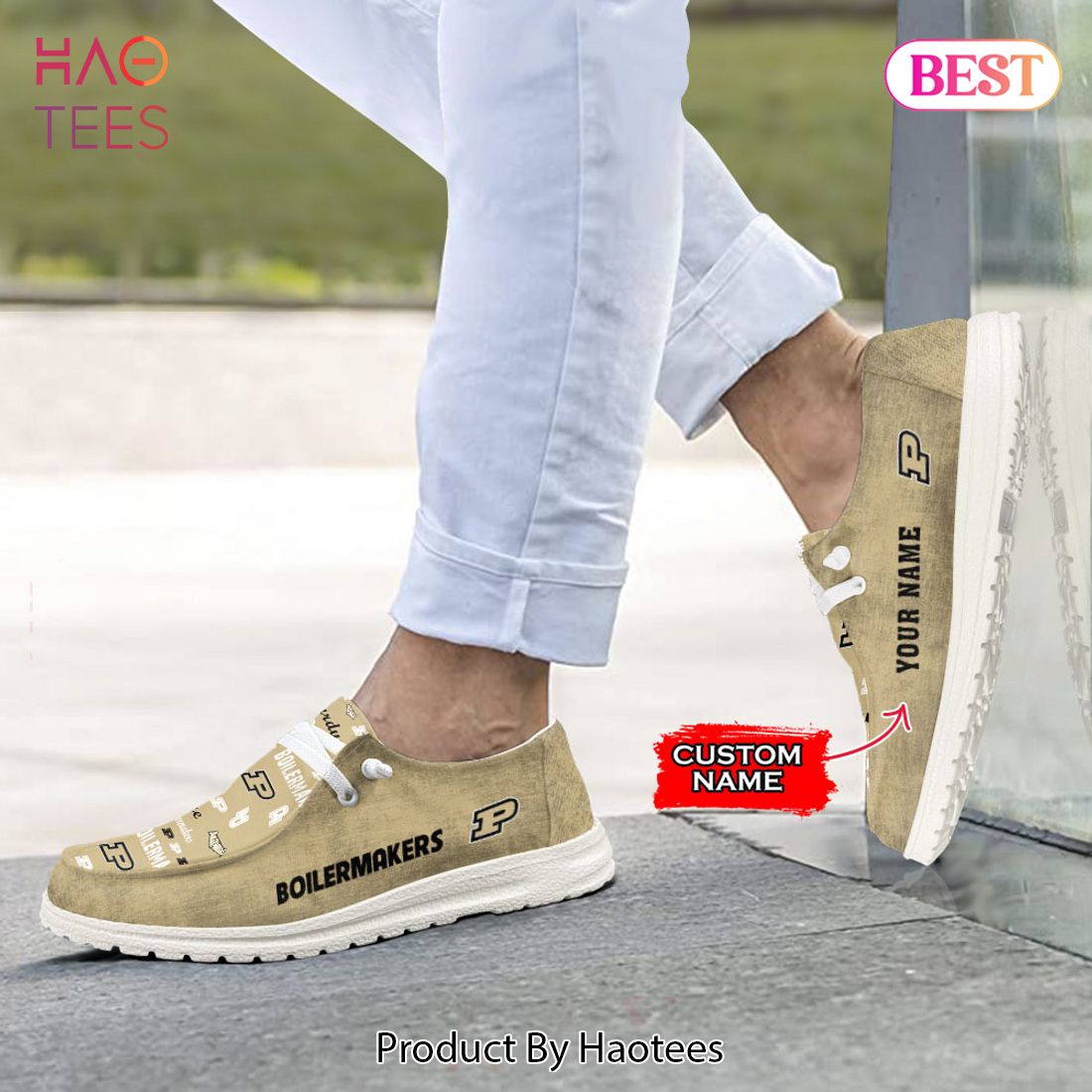 BEST NCAA Purdue Boilermakers Custom Name Hey Dude Shoes Luxury Brand BEST NCAA Purdue Boilermakers Custom Name Hey Dude Shoes Luxury Brand