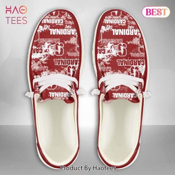 BEST NCAA Stanford Cardinal Custom Name Hey Dude Shoes
