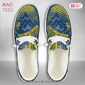 BEST NCAA West Virginia Mountaineers Custom Name Hey Dude Shoes Limited 2024