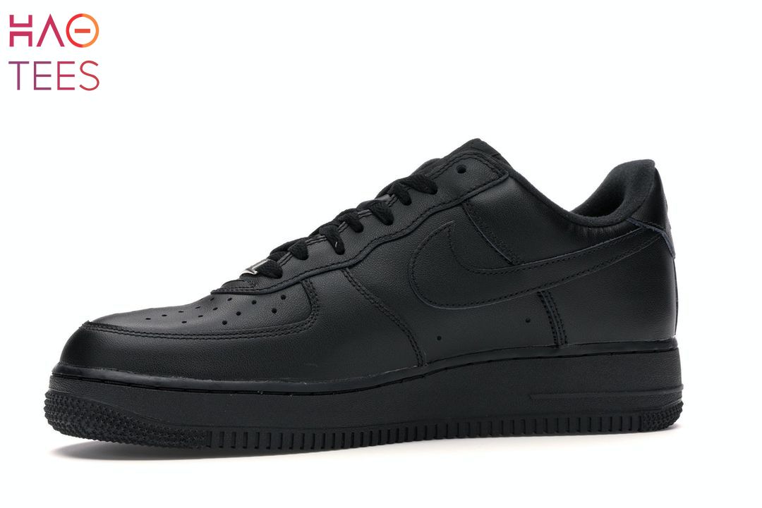 BEST Nike Air Force 1 Low Supreme Box Logo Black Luxury Store