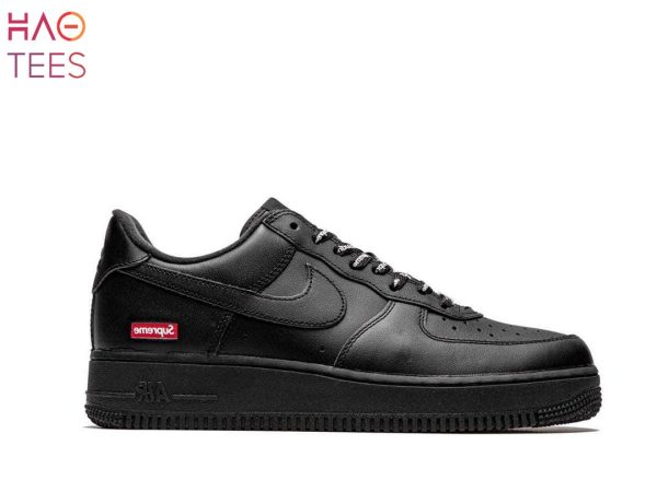 BEST Nike Air Force 1 Low Supreme Box Logo Black