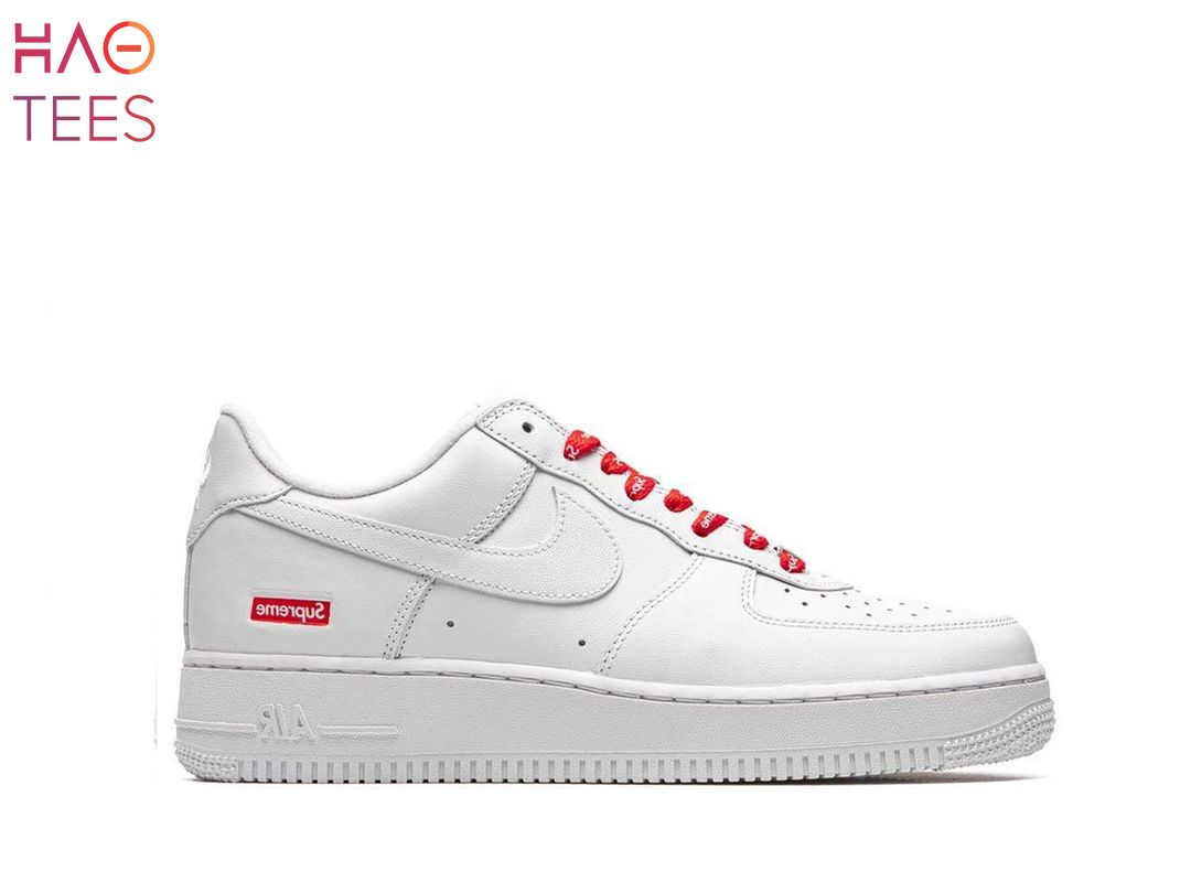 [BEST] Nike Air Force 1 Low Supreme Box Logo White Luxury Store