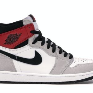 BEST Nike Air Jordan 1 High Light Smoke Grey