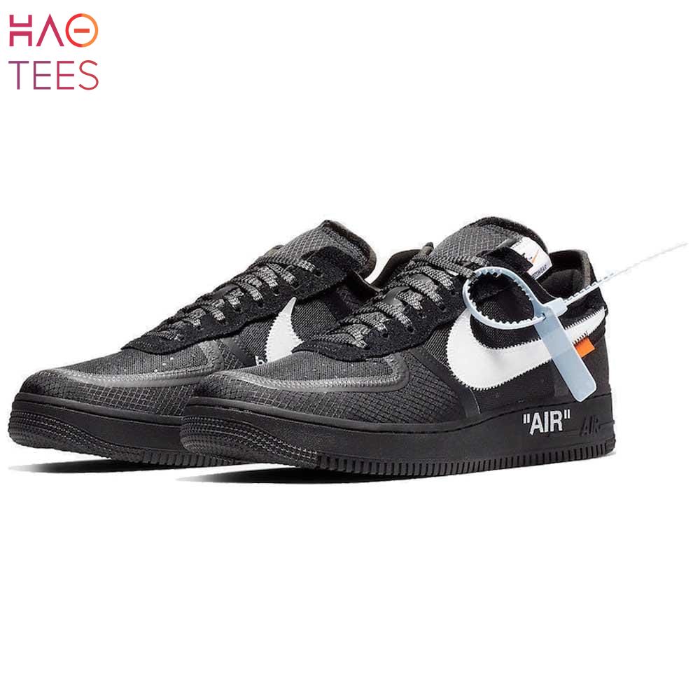 BEST Off-White x Nike Air Force 1 Black Luxury Store