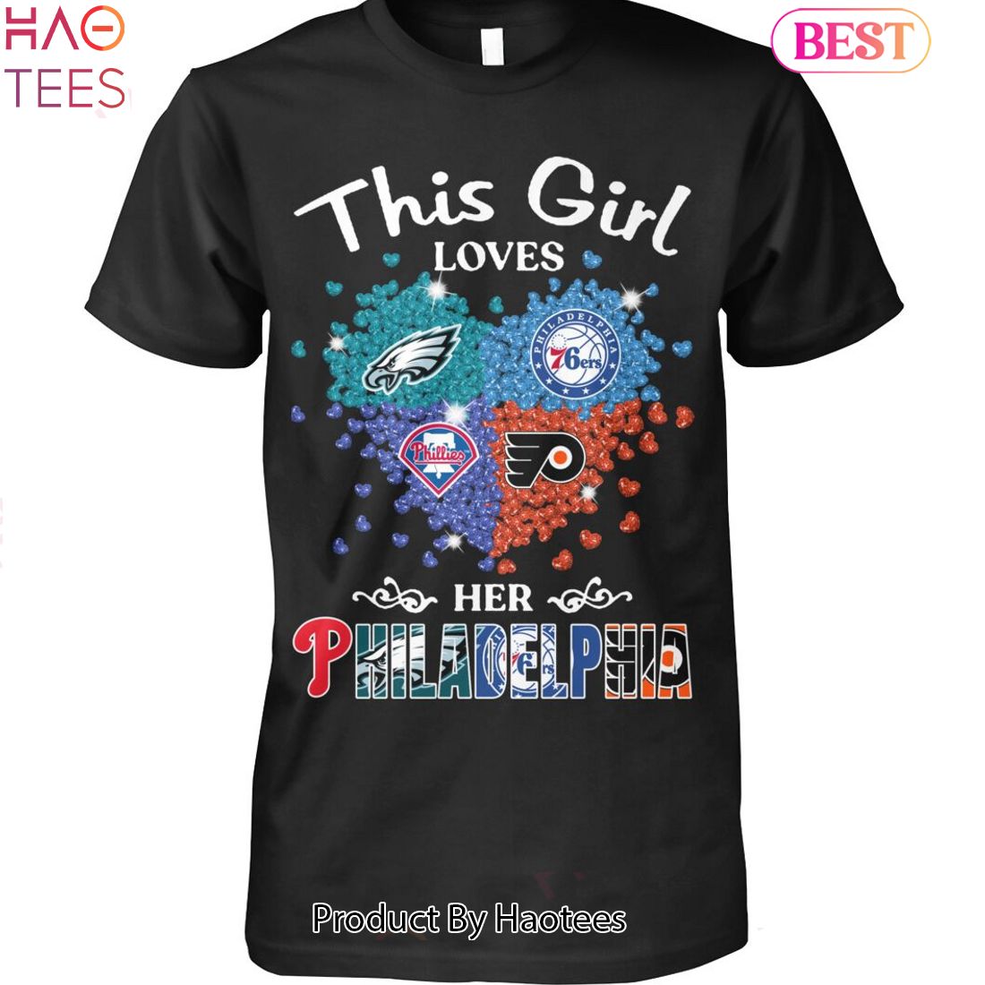 BEST This Girl Loves Her Philadelphia Unisex T-Shirt