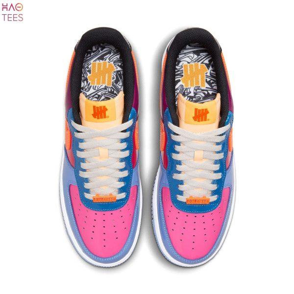 BEST Undefeated x Nike Air Force 1 Low Total Orange
