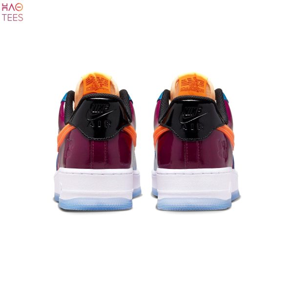 BEST Undefeated x Nike Air Force 1 Low Total Orange