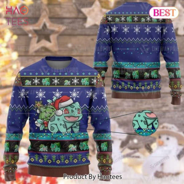 Bulbasaur Giftsmerch Pokemon Custom Sweater