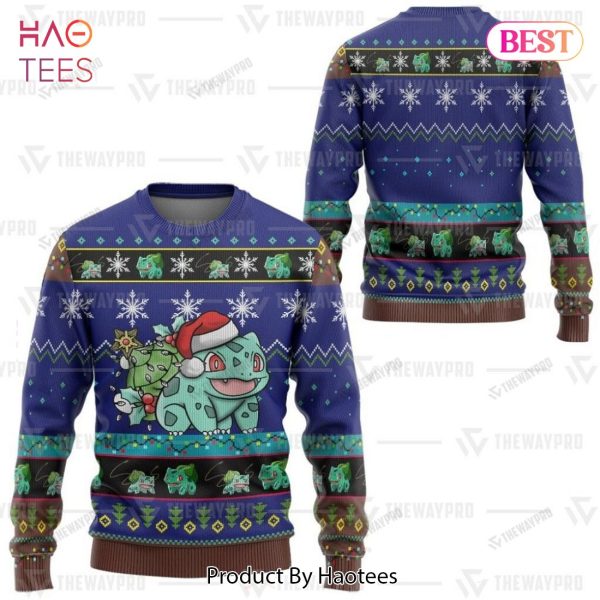 Bulbasaur Giftsmerch Pokemon Custom Sweater