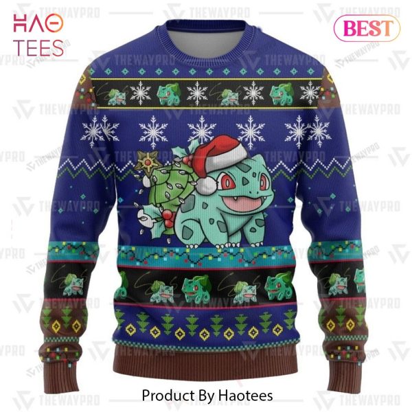 Bulbasaur Giftsmerch Pokemon Custom Sweater
