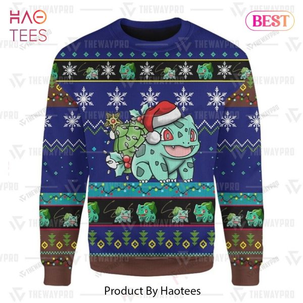 Bulbasaur Giftsmerch Pokemon Custom Sweater