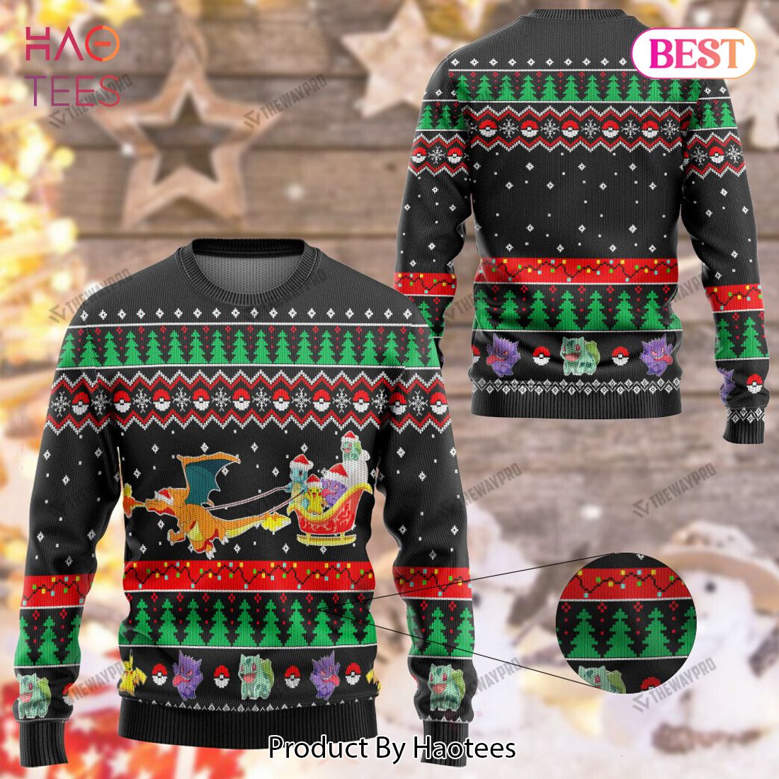 Charizard Flying Gift Giftsmerch Pokemon Custom Sweater