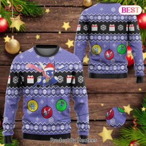 Greninja Evolution Custom Christmas Giftsmerch Ugly Sweater