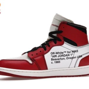 HOT Air Jordan 1 Retro High Off-White Chicago The Ten