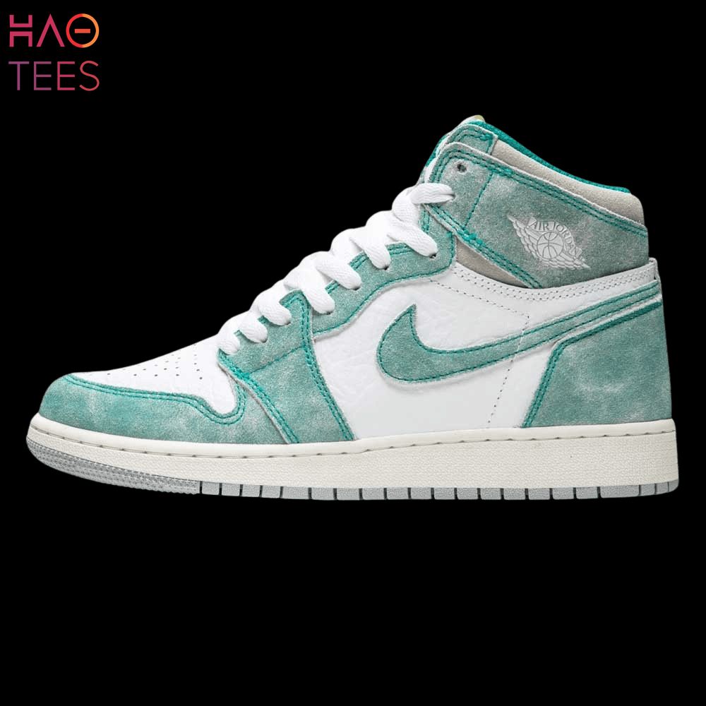 HOT Air Jordan 1 Retro High OG GS Turbo Green
