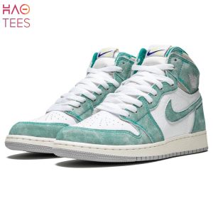 HOT Air Jordan 1 Retro High OG GS Turbo Green