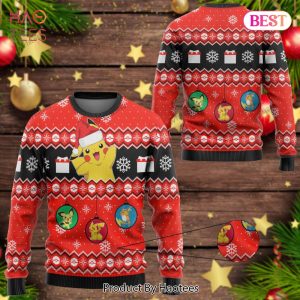 HOT Anime PKM Christmas Giftsmerch Gift Custom Limited Edition Sweater