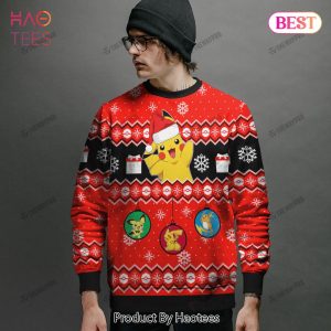 HOT Anime PKM Christmas Giftsmerch Gift Custom Limited Edition Sweater