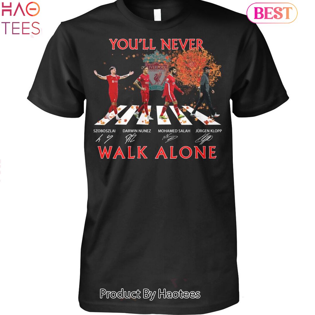 HOT Liverpool F.C You Will Never Walk Alone Unisex T-Shirt