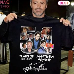 HOT Matthew Perry Thank You For The Memories 1969-2023 Shirt