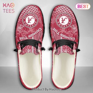 HOT NCAA Alabama Crimson Tide Custom Name Hey Dude Shoes Limited 2024