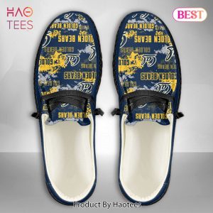 HOT NCAA California Golden Bears Custom Name Hey Dude Shoes HOT NCAA California Golden Bears Custom Name Hey Dude Shoes