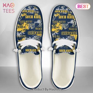HOT NCAA California Golden Bears Custom Name Hey Dude Shoes