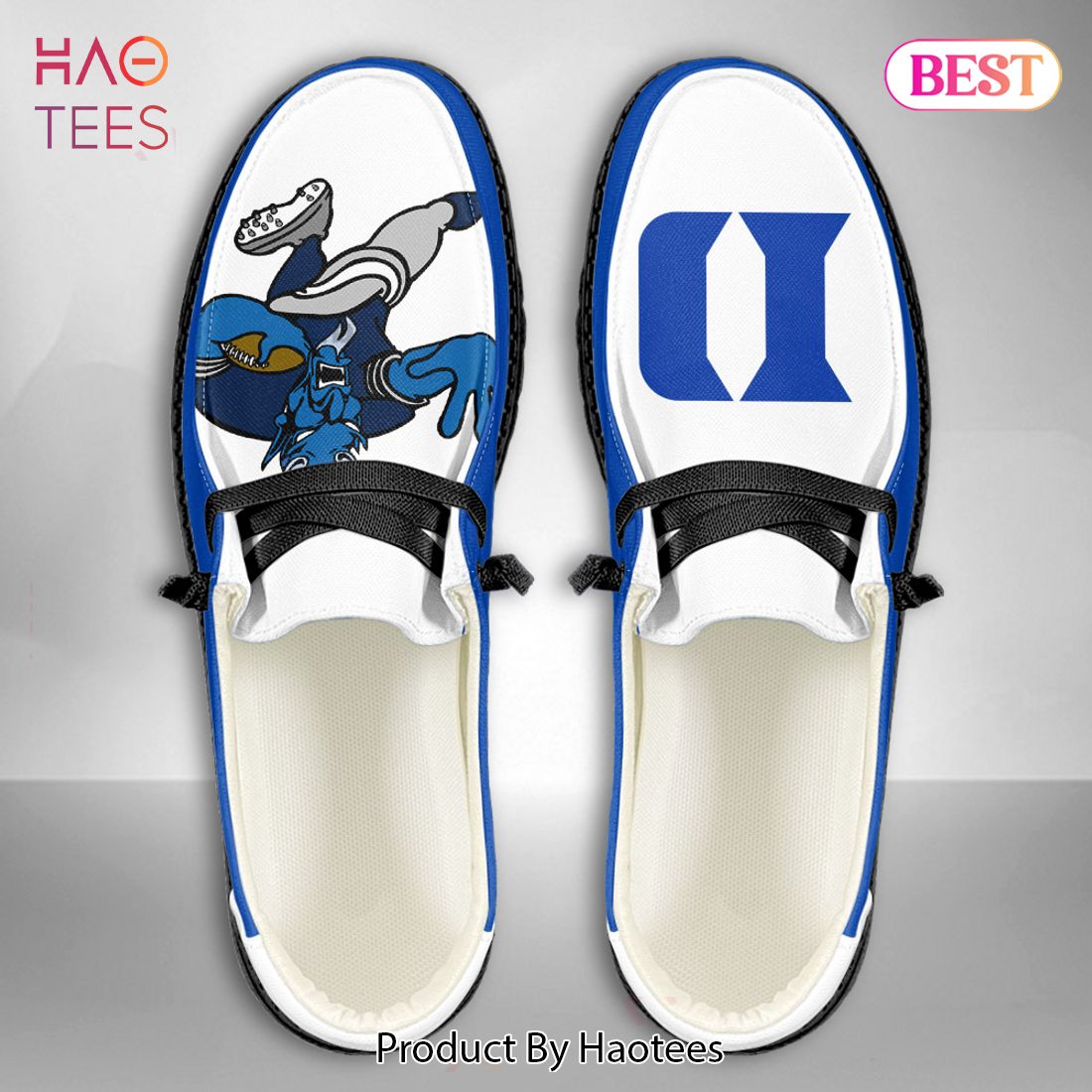 HOT NCAA Duke Blue Devils - Custom Name Hey Dude Shoes HOT NCAA Duke Blue Devils - Custom Name Hey Dude Shoes