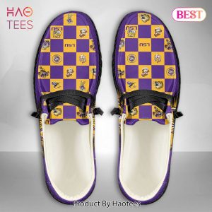HOT NCAA LSU Tigers Custom Name Hey Dude Shoes Limited 2024