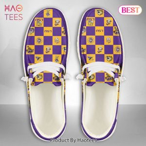 HOT NCAA LSU Tigers Custom Name Hey Dude Shoes Limited 2024