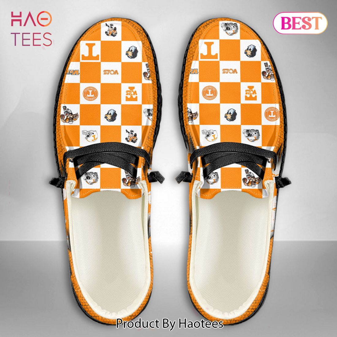 HOT NCAA Tennessee Volunteers Custom Name Hey Dude Shoes