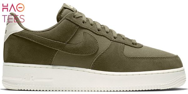 HOT Nike Air Force 1 Low Suede Medium Olive