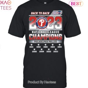HOT Philadelphia Phillies NL 2 Sided Unisex T-Shirt