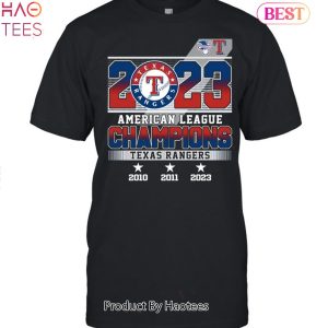 HOT Texas Rangers AL 2 Sided Unisex T-Shirt