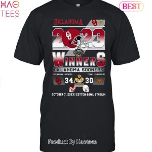 HOT Texas Vs Oklahoma 2023 Red River Rivalry Unisex T-Shirt
